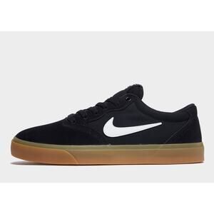 Nike Black and White Loafers & Slip-Ons